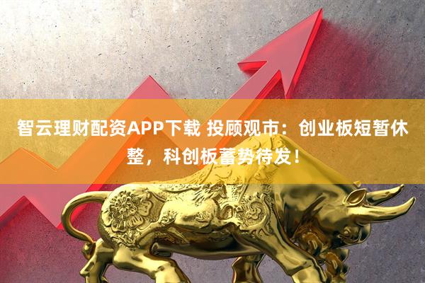 智云理财配资APP下载 投顾观市：创业板短暂休整，科创板蓄势待发！